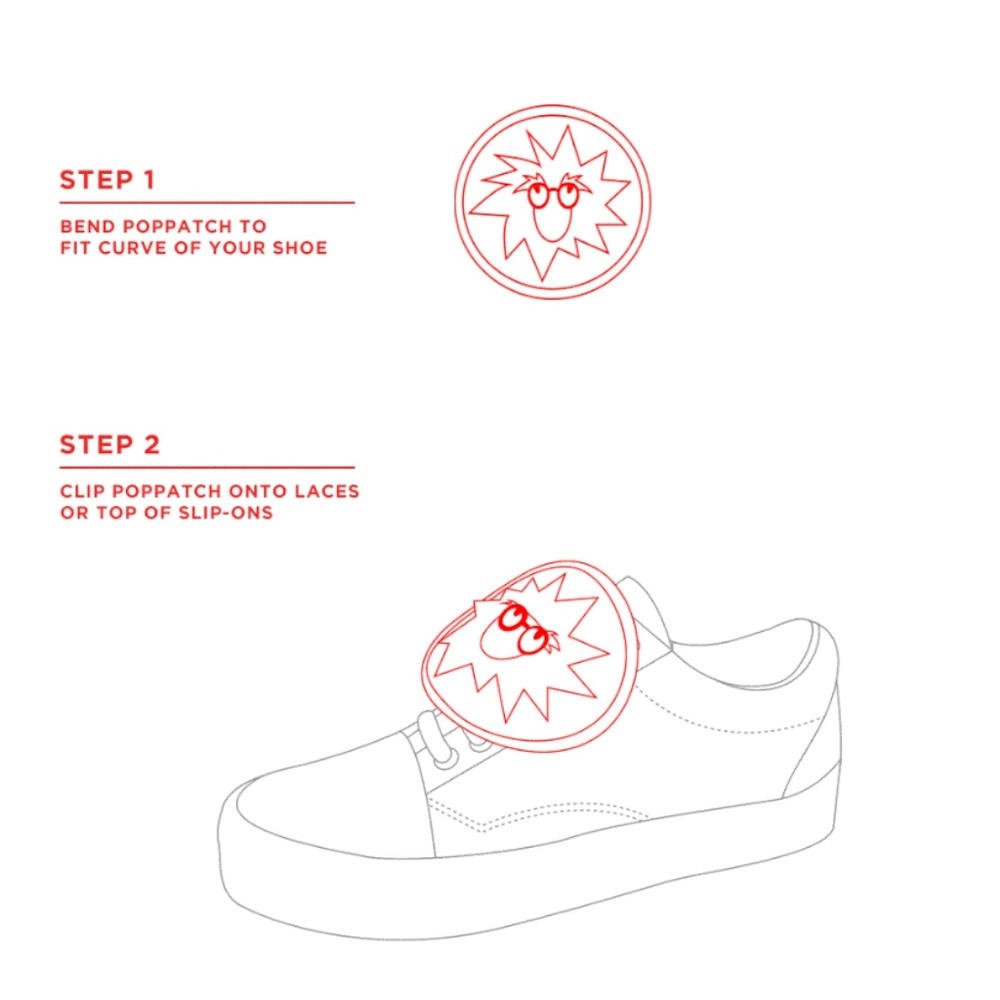 GIRL POWER Clip-On Shoe Accessory - Picture 7 of 7
